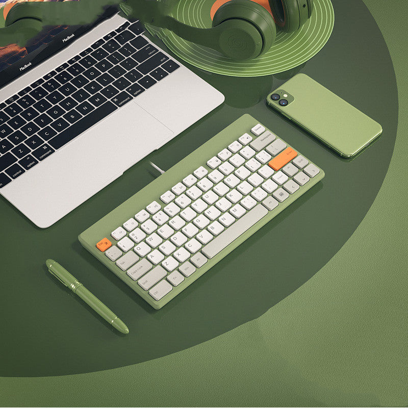 The Ultimate Silent Companion: Notebook Wired Keyboard
